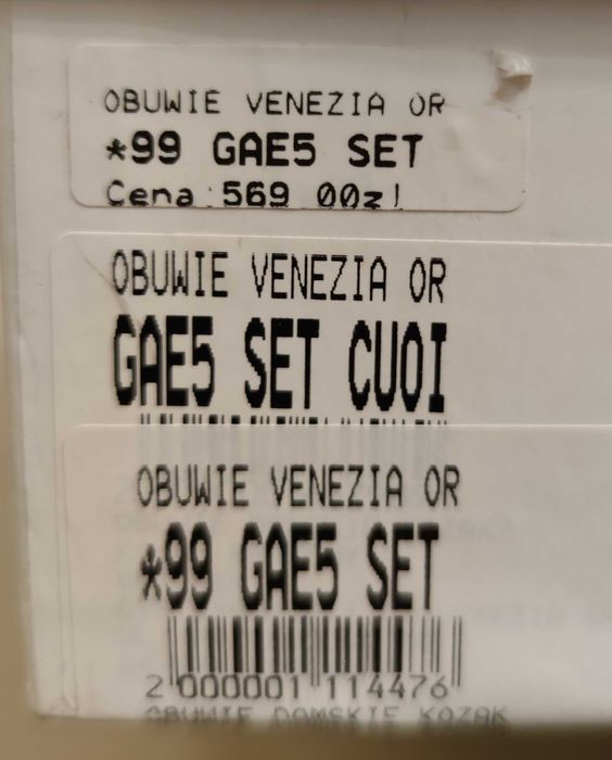 Efektowne Kozaki Venezia