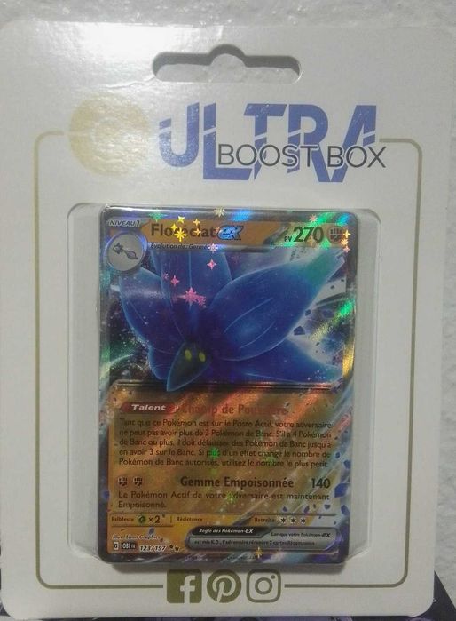 Pack Pokémon Ultra Boost Box – 10 Cartas Oficiais + Floréclat EX
