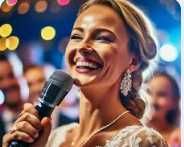 Ведущая с музыкой-4500гр-5 часов.Свадьбы.Юбилеи.Нов Год. Дети-1 годик.