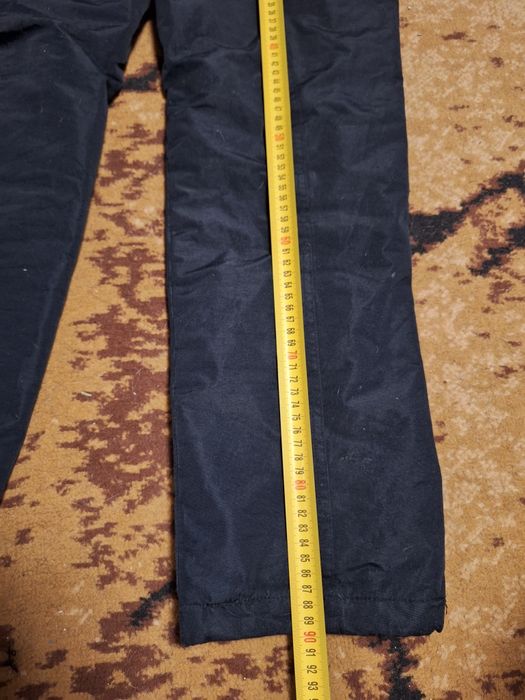 Spodnie śniegowce ocieplane polarem