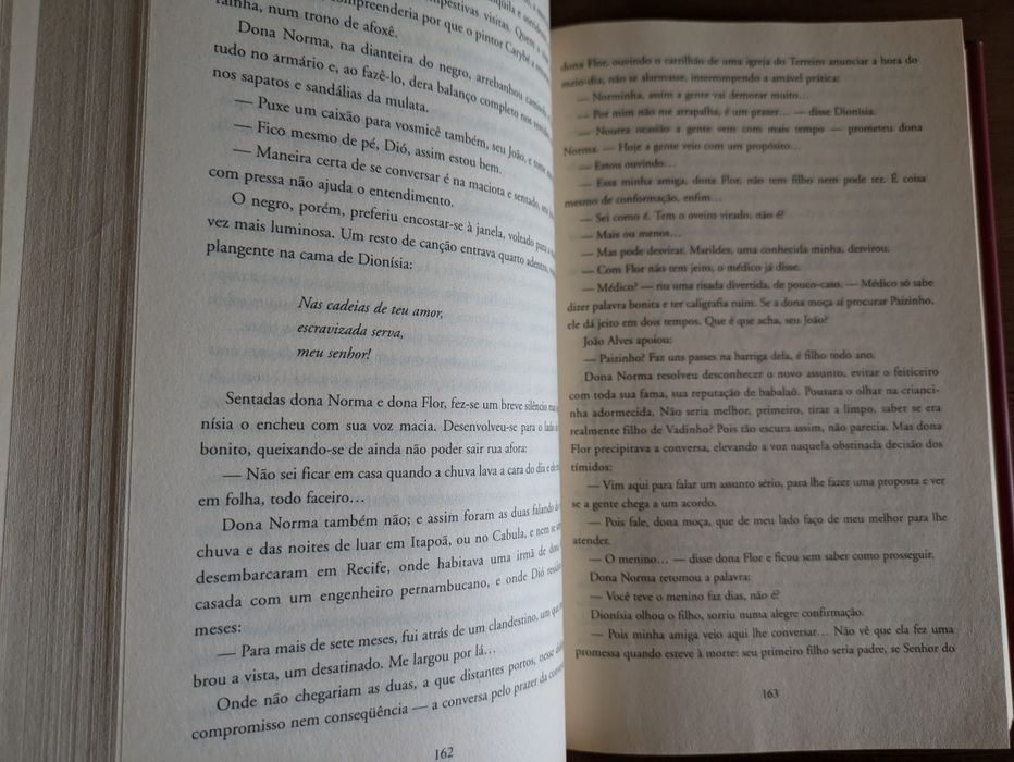 C " Dona Flor e Seus dois Maridos " Jorge Amado (Opt. estado)