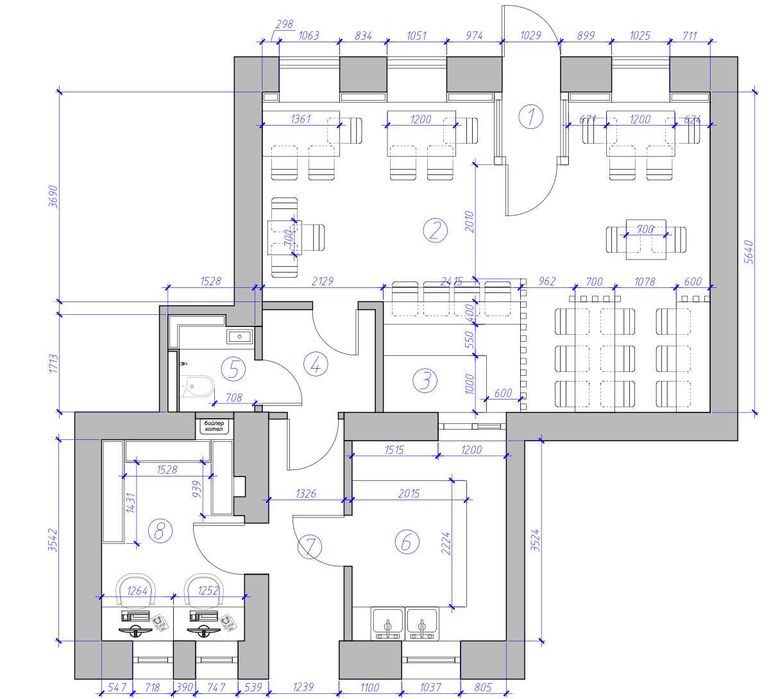 Комерція. Поділ, м. Контрактова, фасад, 70м2 зі стабільним орендарем