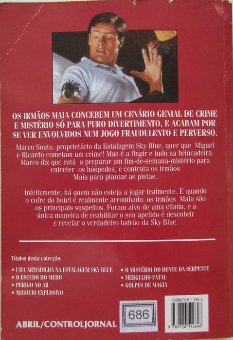Franklin W. Dixon - - - Uma Armadilha na Estalagem Sky - - - - - Livro