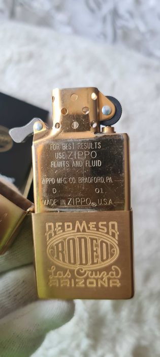 Zapalniczka Zippo Marlboro Brass ARIZONA 2001r