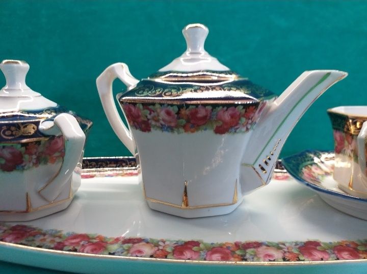 Tete a tete em porcelana alemã