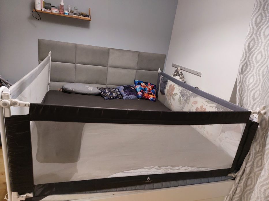 Rezerwacja Zestaw 3 barierek do łóżka 200×220