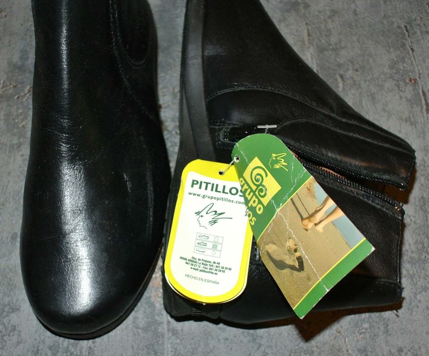 Pół Buty Skórzane - Pitillos - rozmiar 37