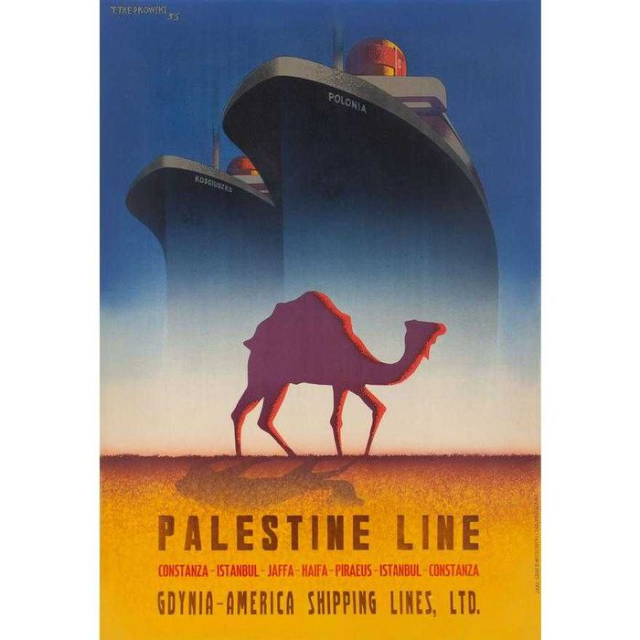 Tadeusz Trepkowski Palestine Line 1935