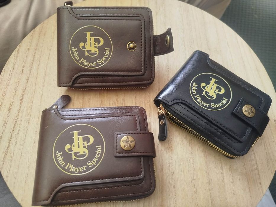 Carteira Porta Moedas Jonh player Special em couro