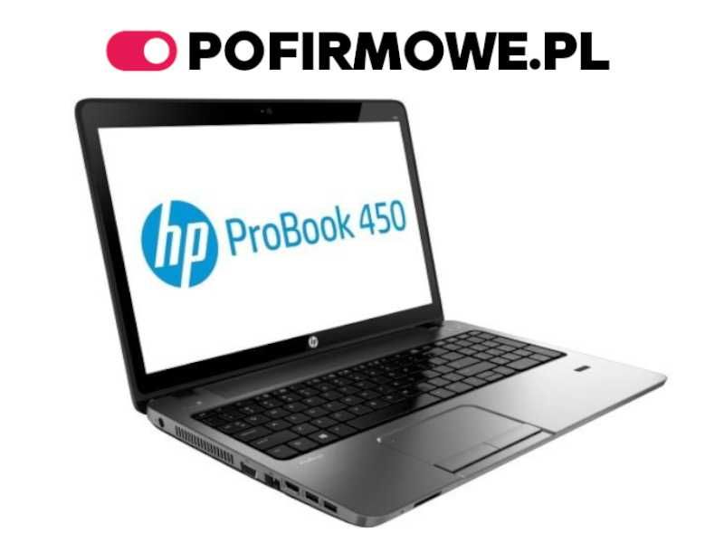 Laptop 14" HP ProBook 450 G2 i3 8GB HDMI SSD W10 FV23 RATY 0% Klasa A