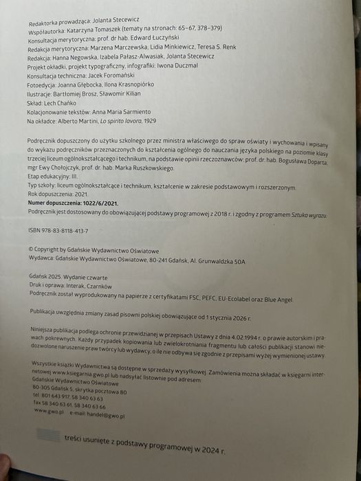 Język Polski Sztuka wyrazu
