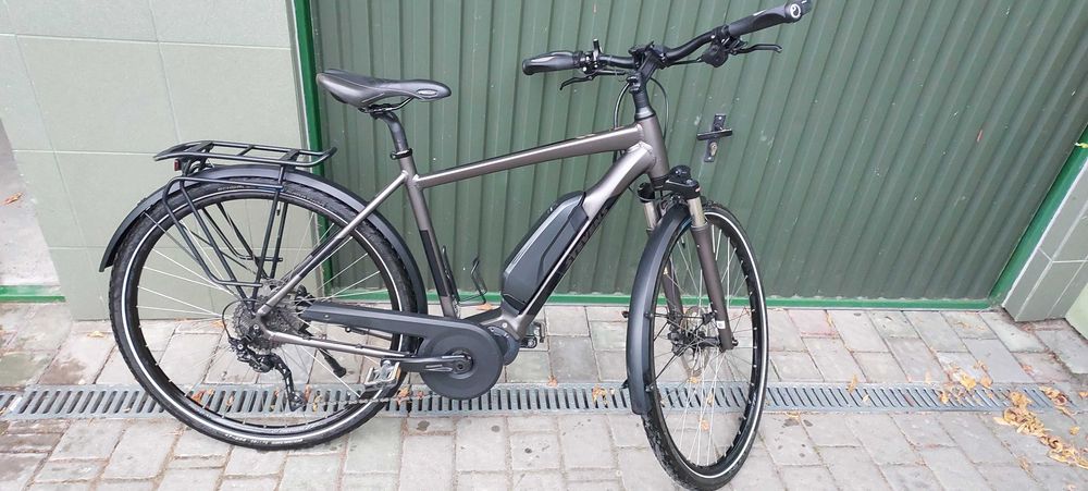 Rower trekkingowy elektryczny Stevens silnik Shimano 60Nm