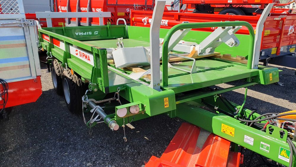 Wóz samozaładowczy Sipma WS 6510 DROMADER - Przyczepa do bel SIPMA