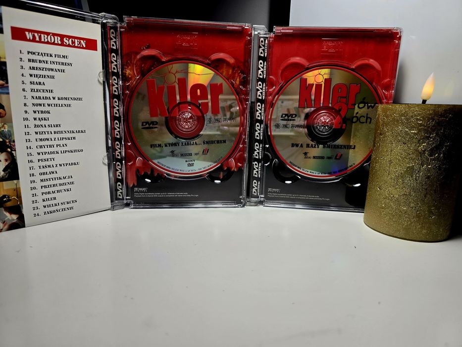 Kiler Kiler 2 Komplet Pierwsze Wydanie  Film DVD Real Foto Premium