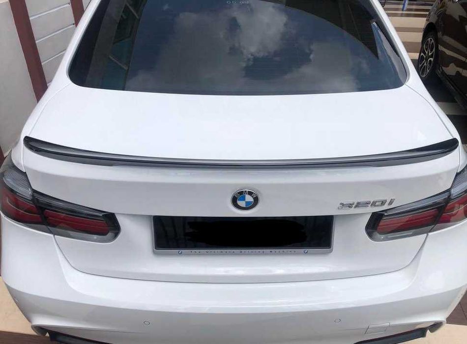 LOTKA SPOJLER BMW F30 m performance CZARNY POŁYSK spojler bagażnika