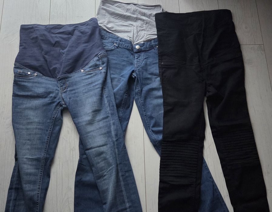 Spodnie ciążowe 36, 38 S M