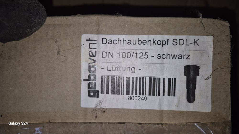 kominki wentylacyjne dachowe Gebaven