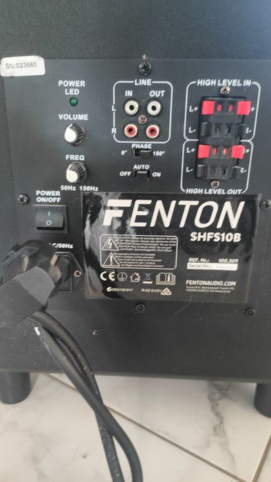 Subwoofer aktywny Fenton 10"