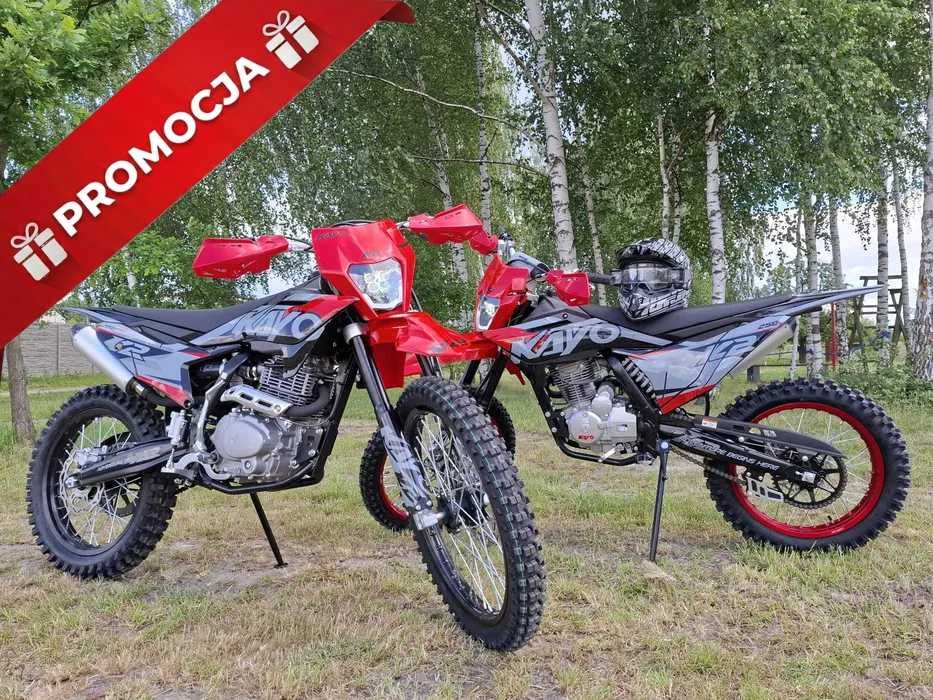 Cross KAYO K2 PRO ENDURO | 250cc | Lampa LED | Raty | Dostawa | Mocny