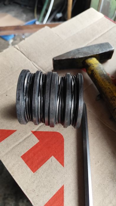 Блок усиления профильной трубы/ кузнечный блок/ кузнечный станок