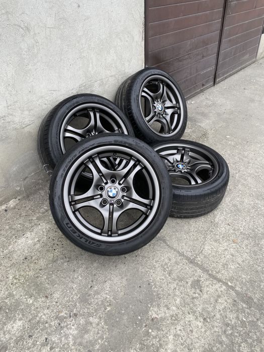 (177)Koła, Felgi 5x120 17” BMW, Oryginał, Rant, Grafit