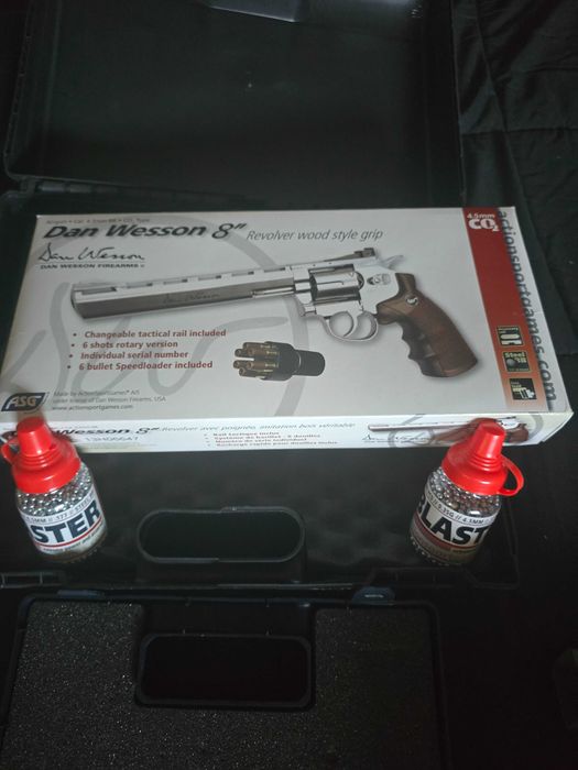 Pistola de co2 para prática desportiva