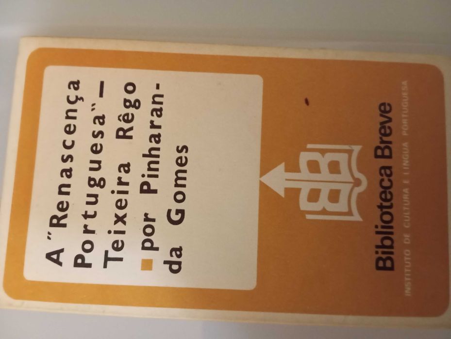 A renascença portuguesa - Teixeira Rêgo. Por Pinharanda Gomes