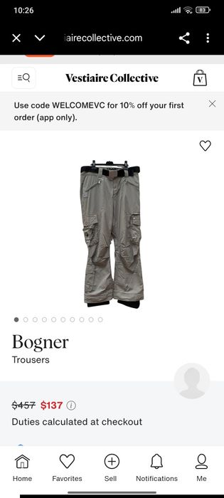 Штани горні Bogner