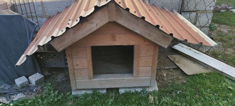 Buda dla psa , kojec , ocieplana