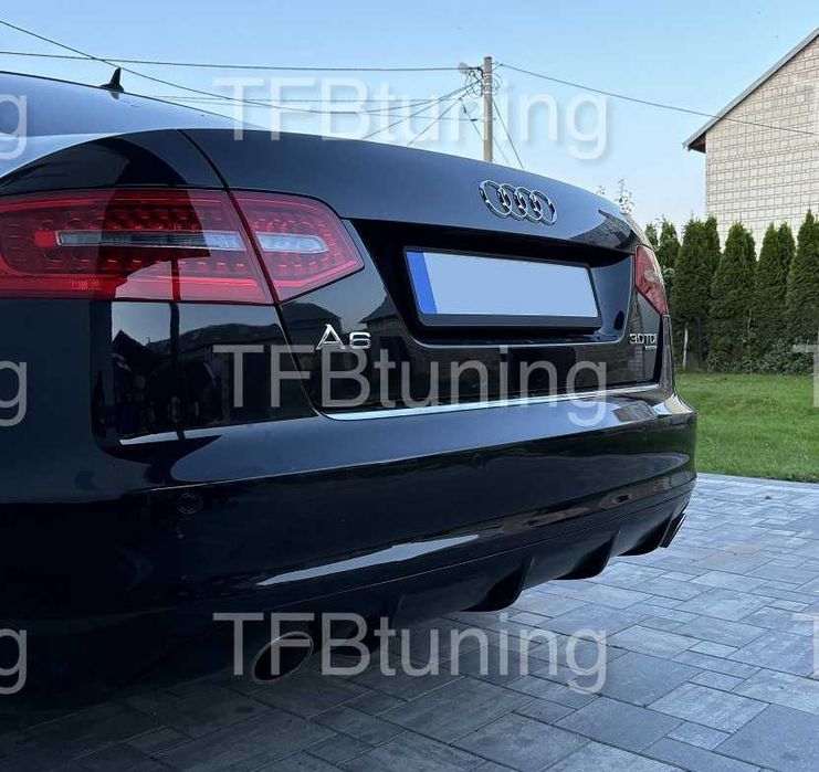 Dyfuzor zderzaka tył Audi A6 C6 2009 -2011 ver 1 TFB TUNING