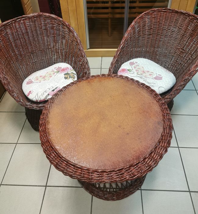 Okazja meble ogrodowe/balkonowe rattanowe /z ratanu