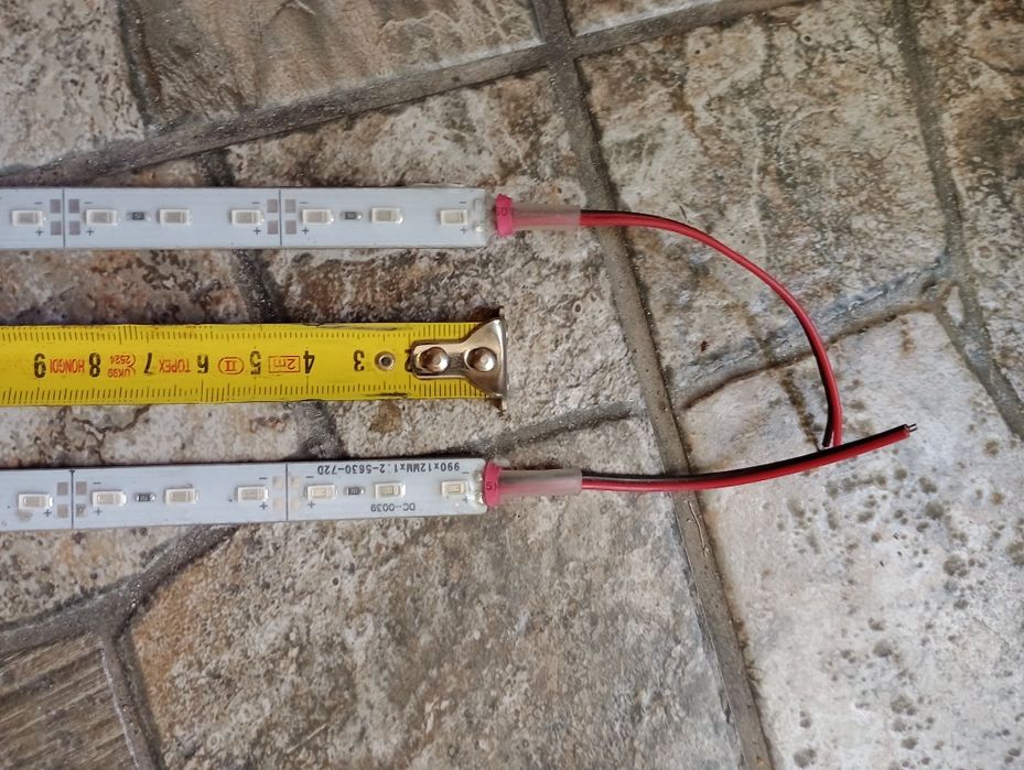 Новая светодиодная LED подсветка длина 50 см цена за две