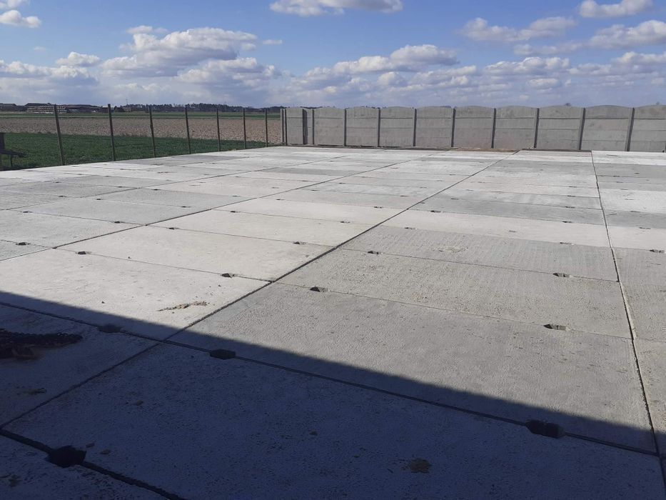 Płyty drogowe betonowe MON o wymiarach 300x150x15 podwójnie zbrojone droga plac