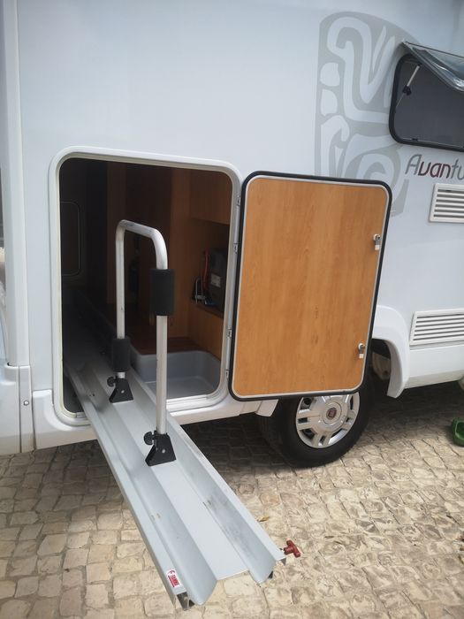 Suporte 2 bicicletas para autocarava