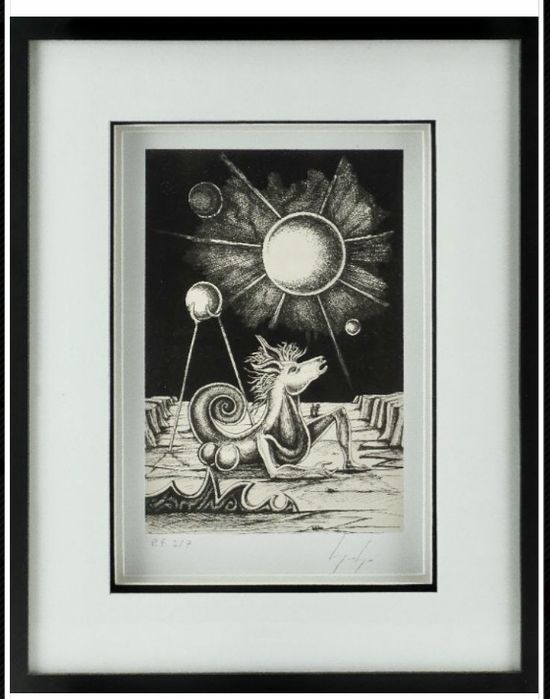 Quadro Serigrafia Cruzeiro Seixas P.E 2 de 7