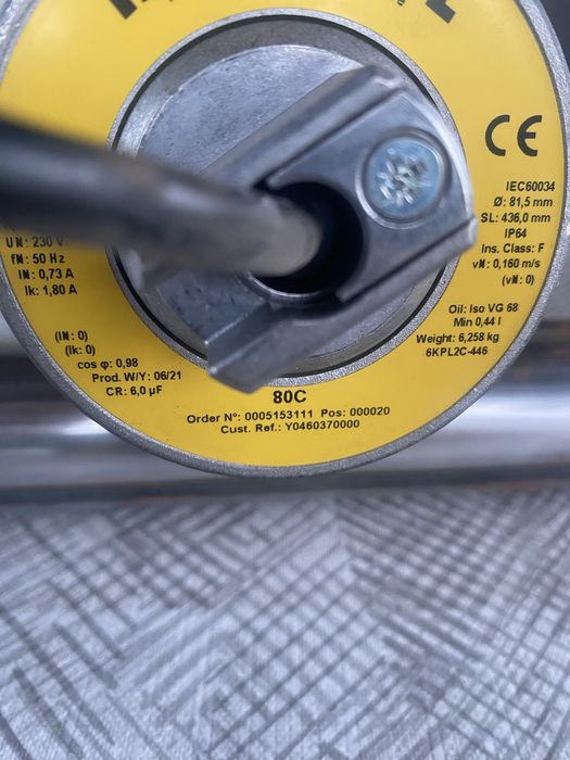 Elektrobęben Interroll Joki 85w taśmociąg