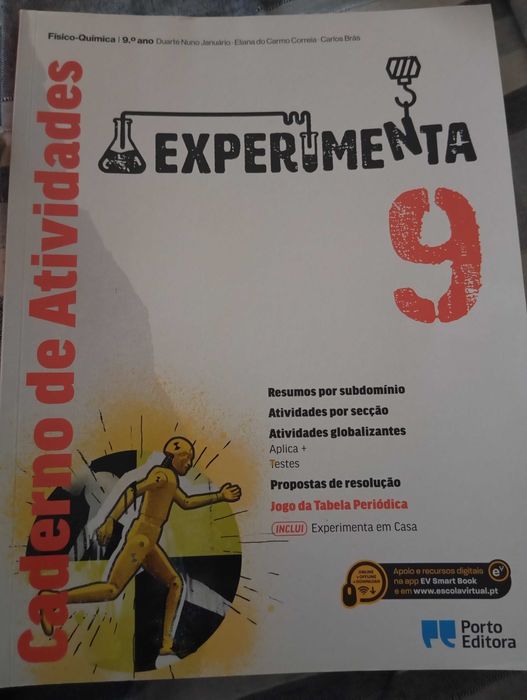Caderno de atividades FQ 9 ano Experimenta