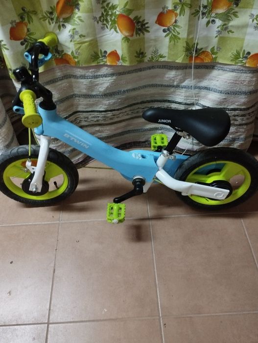 Bicicleta usada para crianças