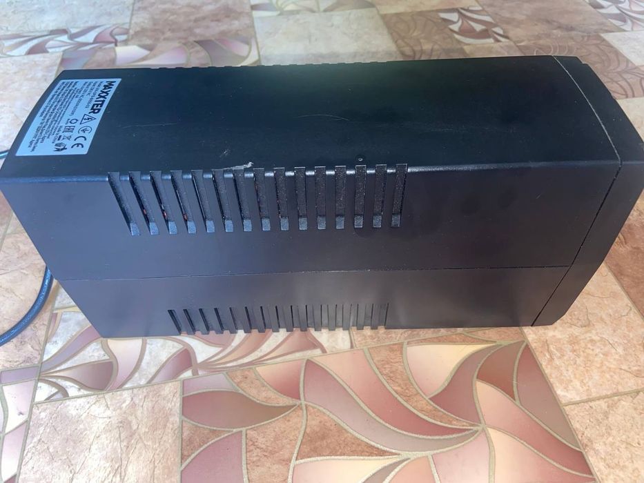 Джерело безперебійного живлення (ДБЖ) Maxxter MX-UPS-B650 (650VA / 390