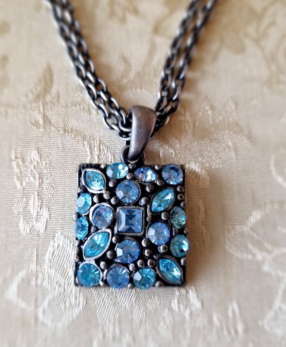 Brincos e colar vintage