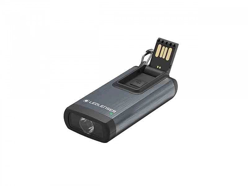 Latarka Ledlenser K6R USB z pamiecią 4GB szara