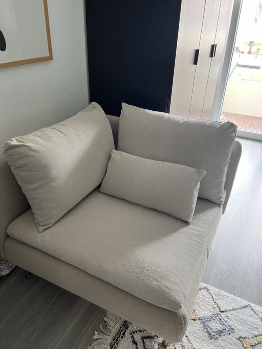 Sofa de canto Soderhamn ikea Bege claro