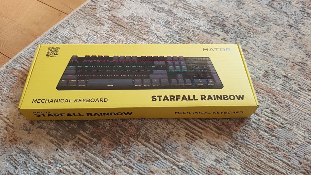 Ігрова клавіатура Hator Starfall Rainbow
