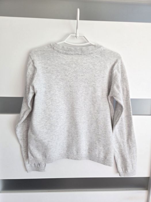 Sweter rozpinany guziki YoungDimension 5-6lat 110-116cm