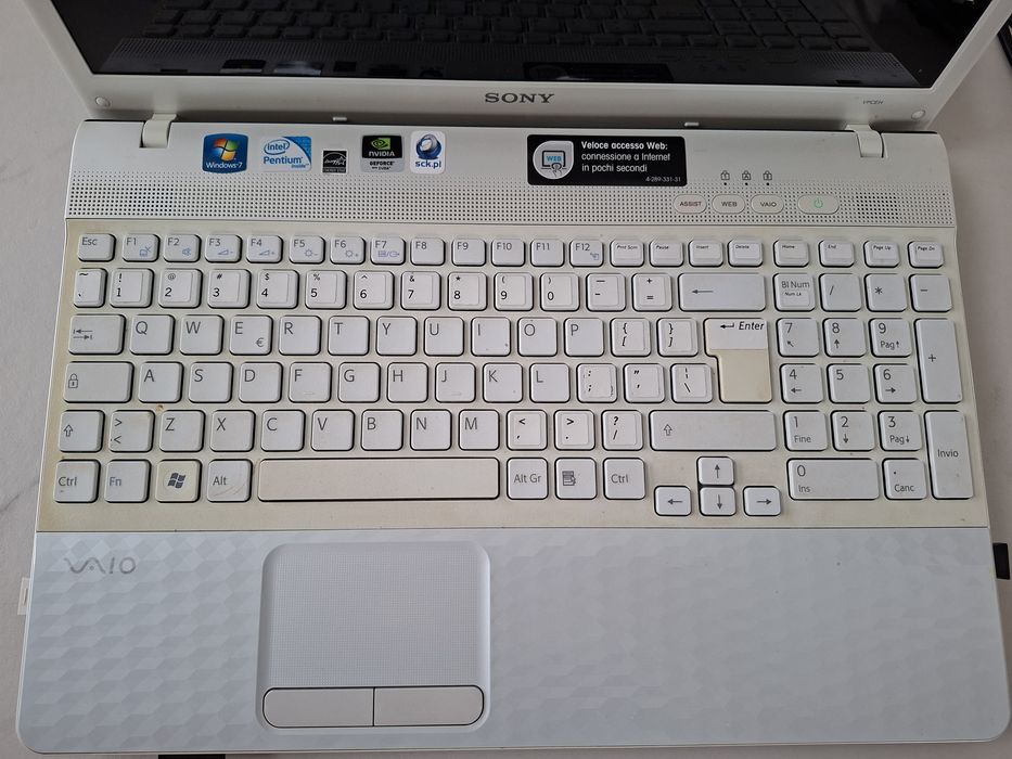 2 szt Laptop Sony Vaio czarny i biały - Sprawne