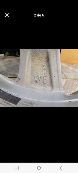 Vendo jantes usadas em aluminio