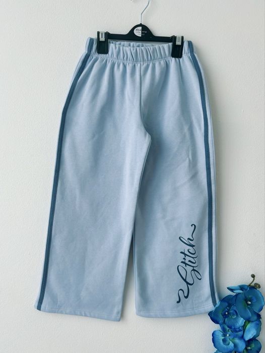 Komplet na lato dla dziewczynki spodnie i top Stitch 116 122