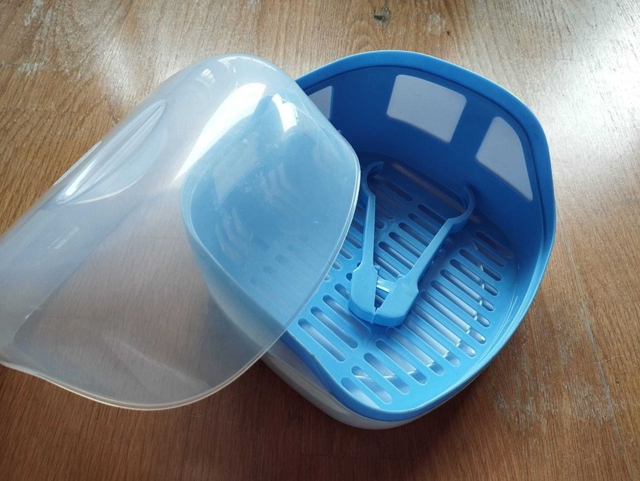 Esterilizador microondas Chicco, para biberões, tetinas e acessórios