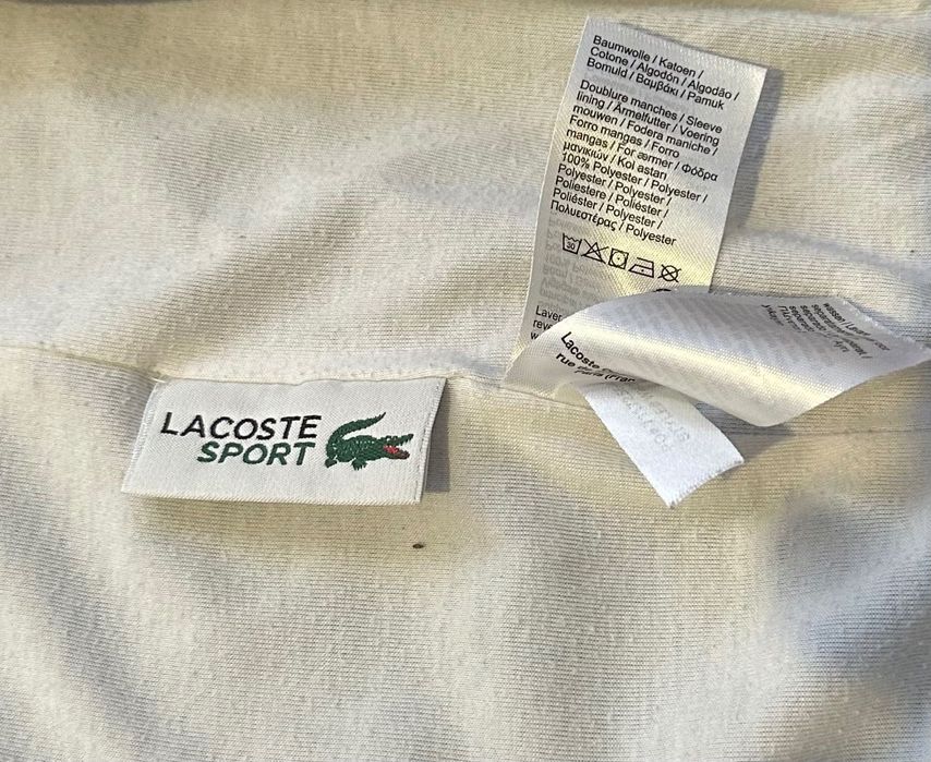 Куртка Lacoste Sport чоловіча синя windbreaker XS/S оригінал