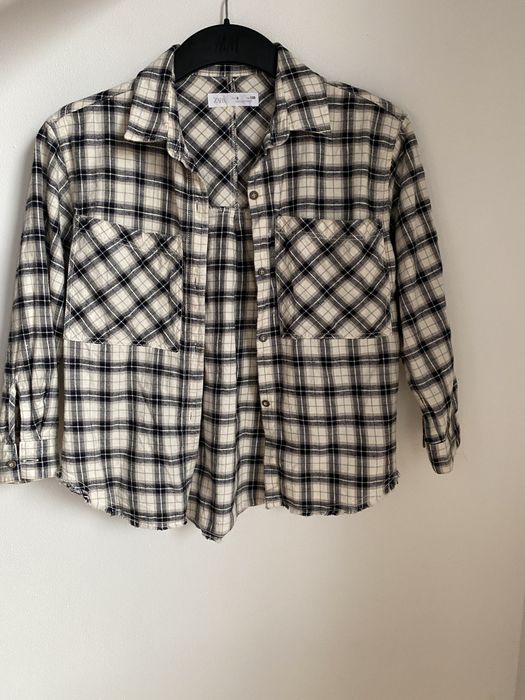 Koszula dziewczęca Zara r. 128 jak nowa